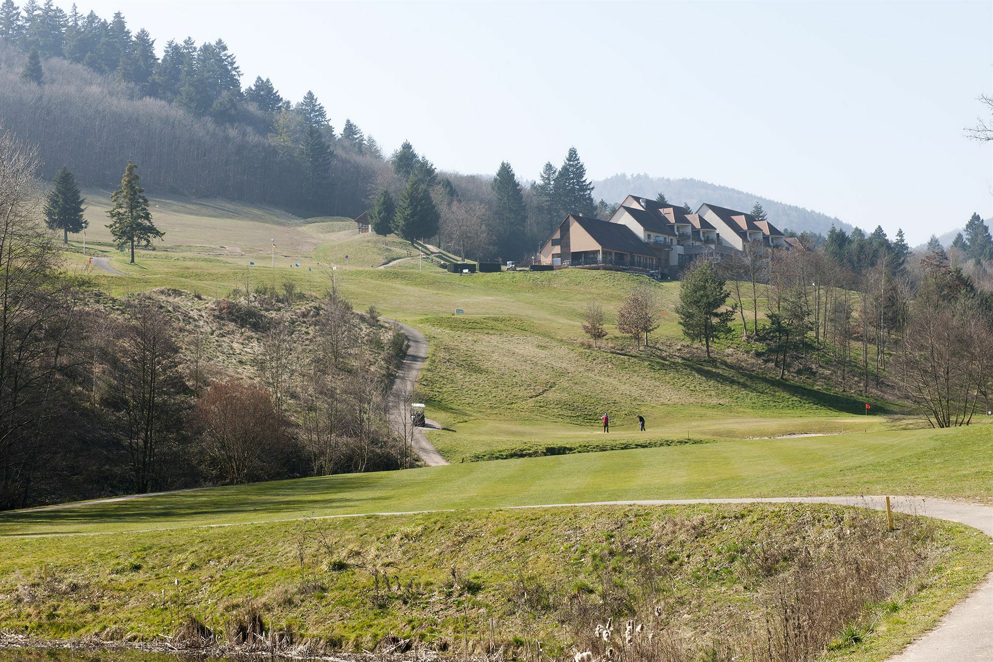 Апарт отель Goelia Le Domaine Du Golf Амершвир Экстерьер фото